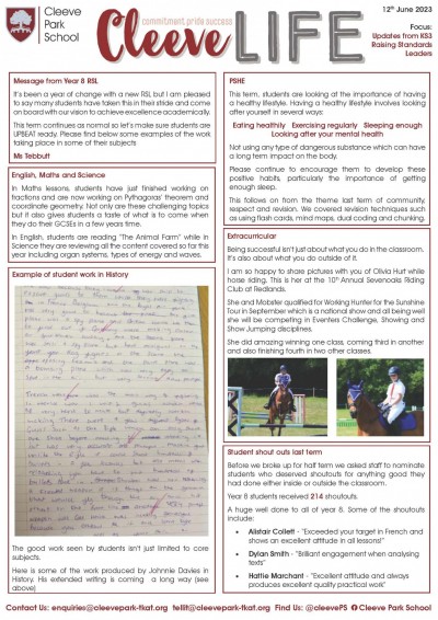 Cleeve Life Vol 4 Page 2